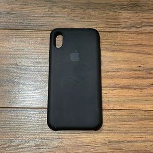 Used Authentic Black Apple IPhone X case